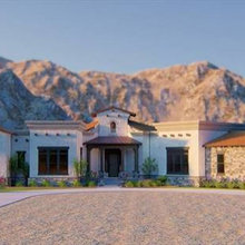 flat/gable roof combo