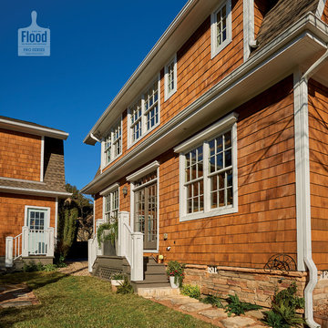 Cedar Shake Home — Back View