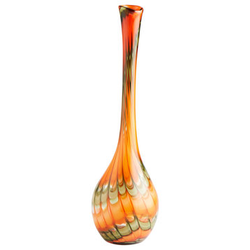 Atu Vase, Orange Medium