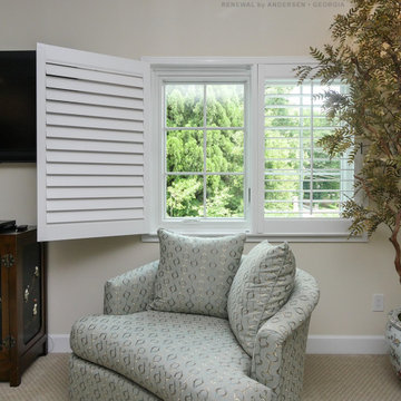 New White Windows in Sophisticated Room - Renewal by Andersen Greater Georgia