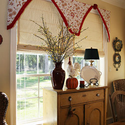 Country French soft shades - Window Treatments