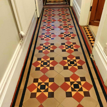 Victorian Tile Hallway Renovation York