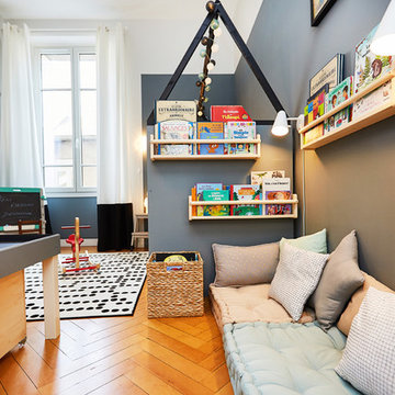 Chambre garçons Montessori