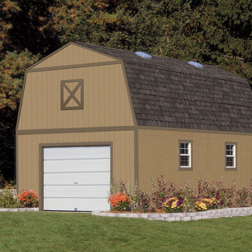 Garage Sheds - Gambrel Style