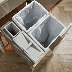 Wastebasket Pullout - Kitchen Cabinetry