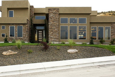 Arts and crafts exterior home photo in Boise