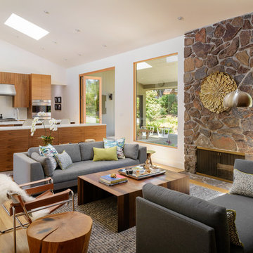 Living Room & Kitchen