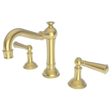 Newport Brass 2470 Double Handle Widespread Bathroom Faucet - Satin Brass (PVD)