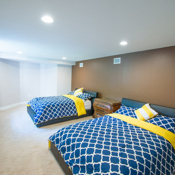 Luxury Basement Remodel in Warren, NJ