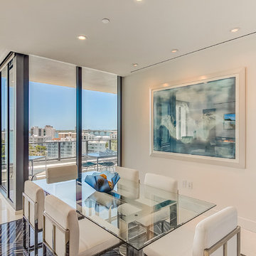 Bayfront Dining Area With Balcony Access — The VUE Sarasota