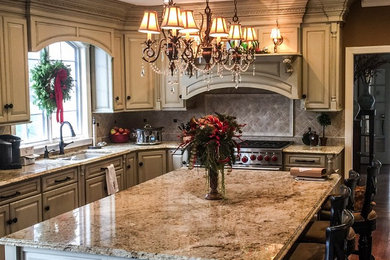 Example of a trendy kitchen design in Other