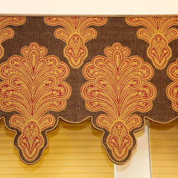 Box Cornice by Mary Allen Yelverton, Interior Designer at Star Furniture in Hous