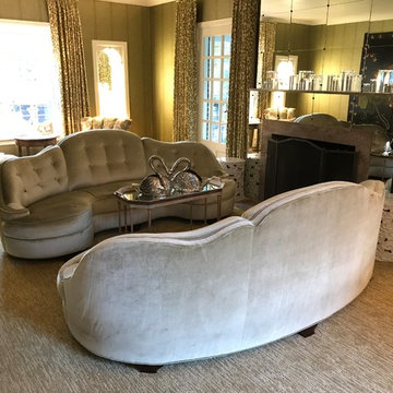 Pair Schiaparelli sofas
