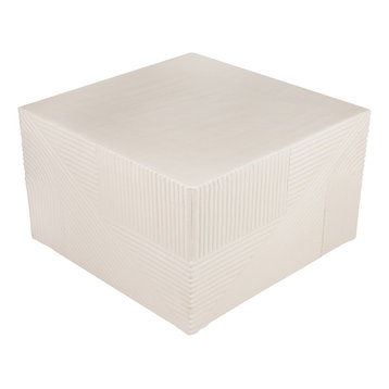 Provenance Serenity Textured Square Table 24", Sand