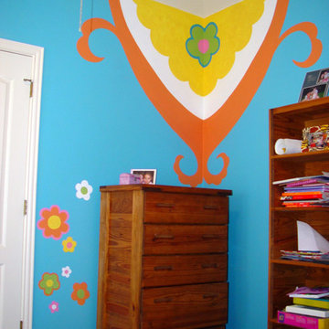 Girl's Bedroom Murals