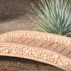 Precast Concrete Paver Bridge - Outdoor Decor