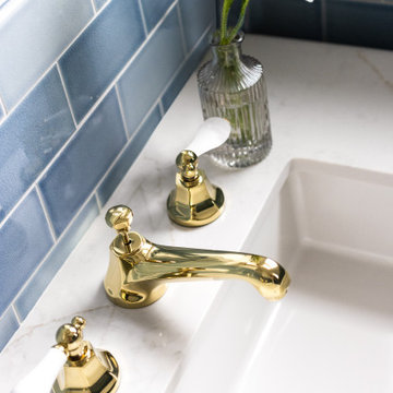 1923 English Tudor Bathroom Remodel