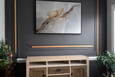 Example of a minimalist home design design in Other