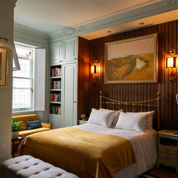 Traditional Raised Shaker Bedroom Furniture – Kensington, London