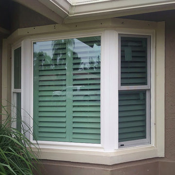 DuraShield V Impact Windows Bay and Bow Windows Installed