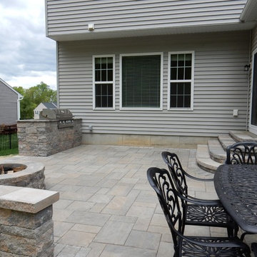 Natural Stone Paver Patio Project, Chester County, PA
