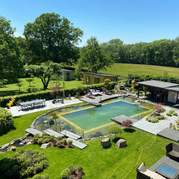 Natural Swim Pond and Japanese Garden