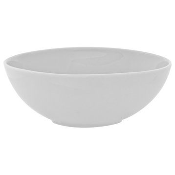 Royal Oval White Cereal Bowls, Set of 6