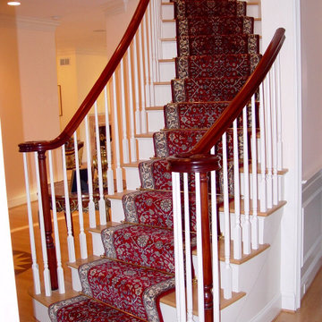 Stair Runner and Installation With Rods