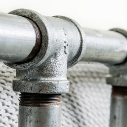 Paula Galvanised Steel Threaded Pipe Bed - Metal Bed Frames