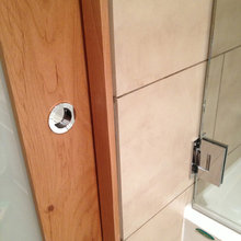 Sliding door pulls