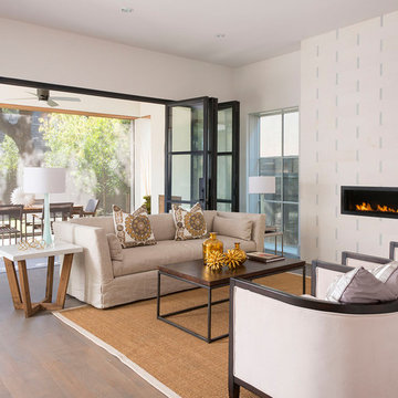 Transitional Living Room
