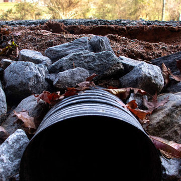 New Drainage System and Driveway