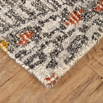 Binada Area Rug - Tangerine
