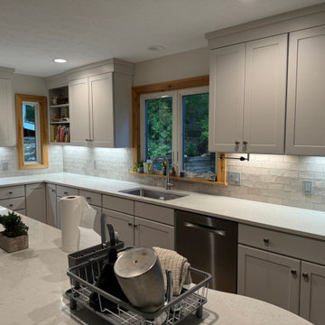 Light & Brightened Kitchen Space