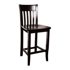 Beechwood Mountain LLC - Jacob Stool, Black - Bar Stools and Counter Stools