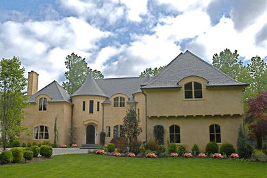 Inspiration for a timeless exterior home remodel in New York