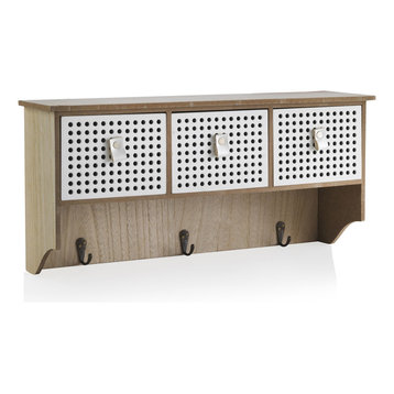 Pamplona Coat Rack With Drawers