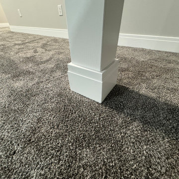 Basement Finishing With Bathroom Add-On