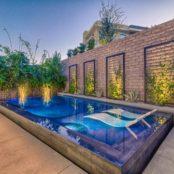 Raised Rim Flow Plunge Pool