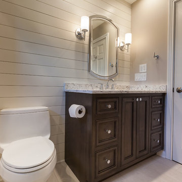Inset Vanity for Adjoining Bathrooms