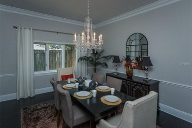 Example of a dining room design in Orlando