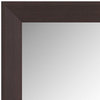 LaRue Framed Wall Mirror, Espresso, 20" X 36"