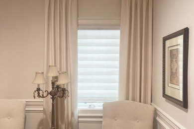 Living room photo in New York