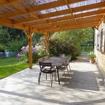 Terrasse couverte en Essonne