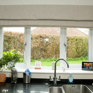 Home design - shabby-chic style home design idea in Surrey