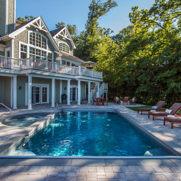 Delavan, WI Swimming Pool and Hot Tub