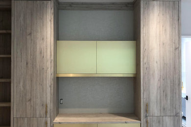Inspiration for a modern bedroom remodel in Toronto