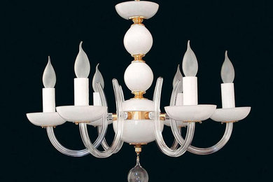 A selection of all purpose ad different design chandeliers