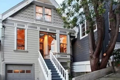 Inspiration for a contemporary home design in San Francisco.