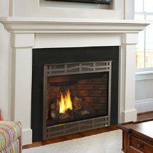 Stone and Fireplace